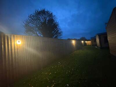 Electrician Lincolnshire - outdoor lighting installation